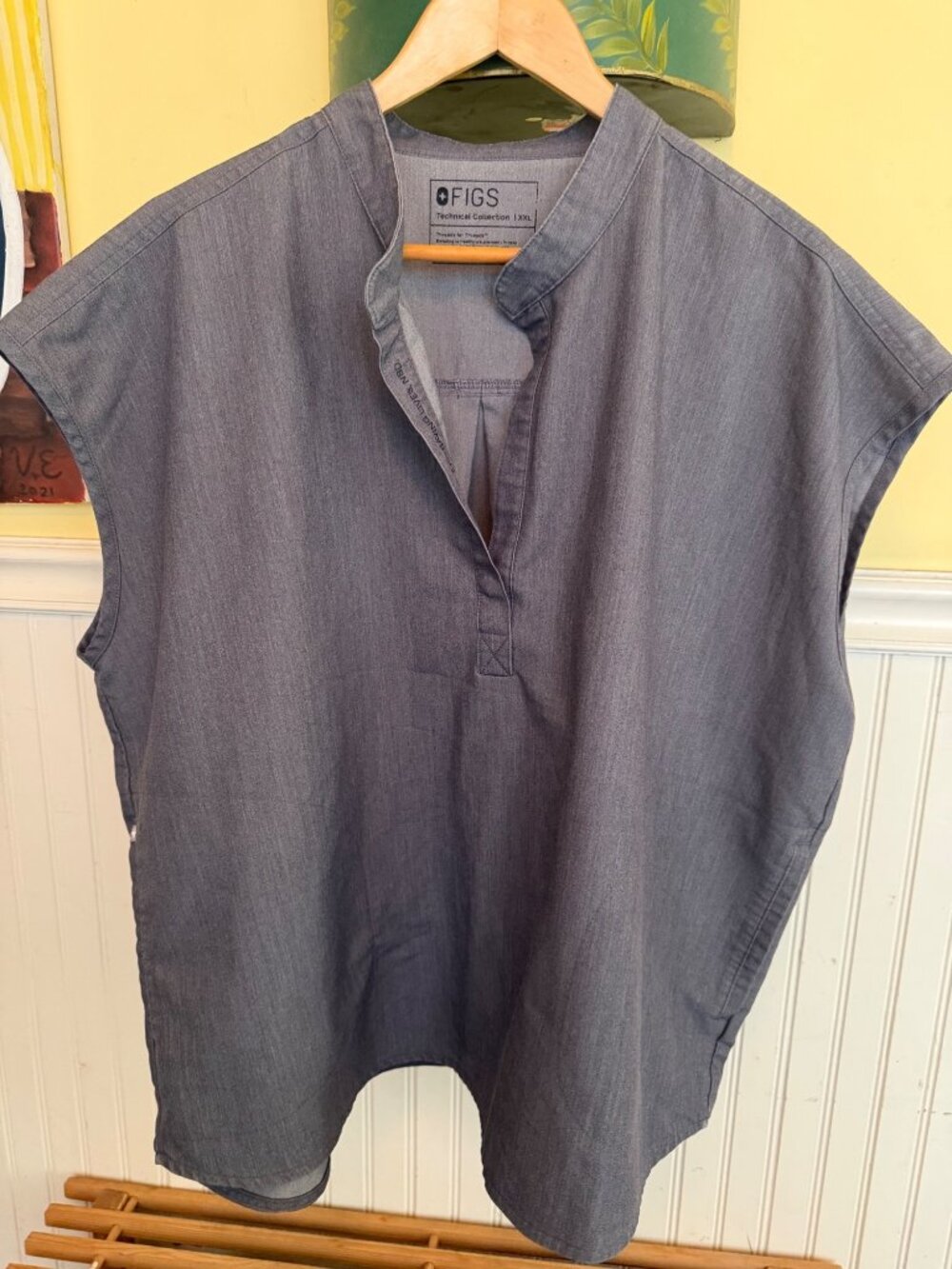 FIGS Technical Collection XXL Mens Gray Scrubs